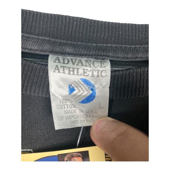 Vintage Pittsburgh Pirates Spellout Logo MLB T-Shirt 90s L - Picture 7 of 7